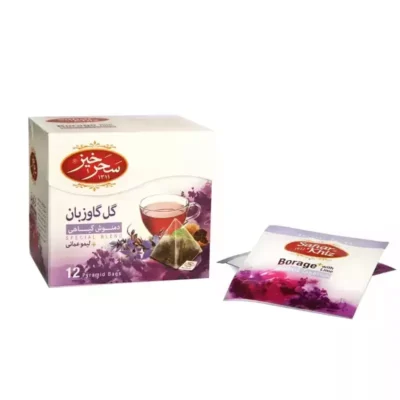 دمنوش گل گاوزبان سحرخیز 12 عددی